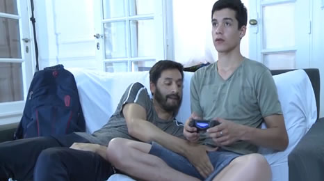 My father played me when I played the console