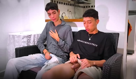 Amigos heterosexuales sentían curiosidad